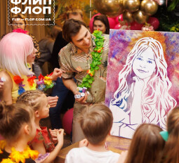 картина блискітками